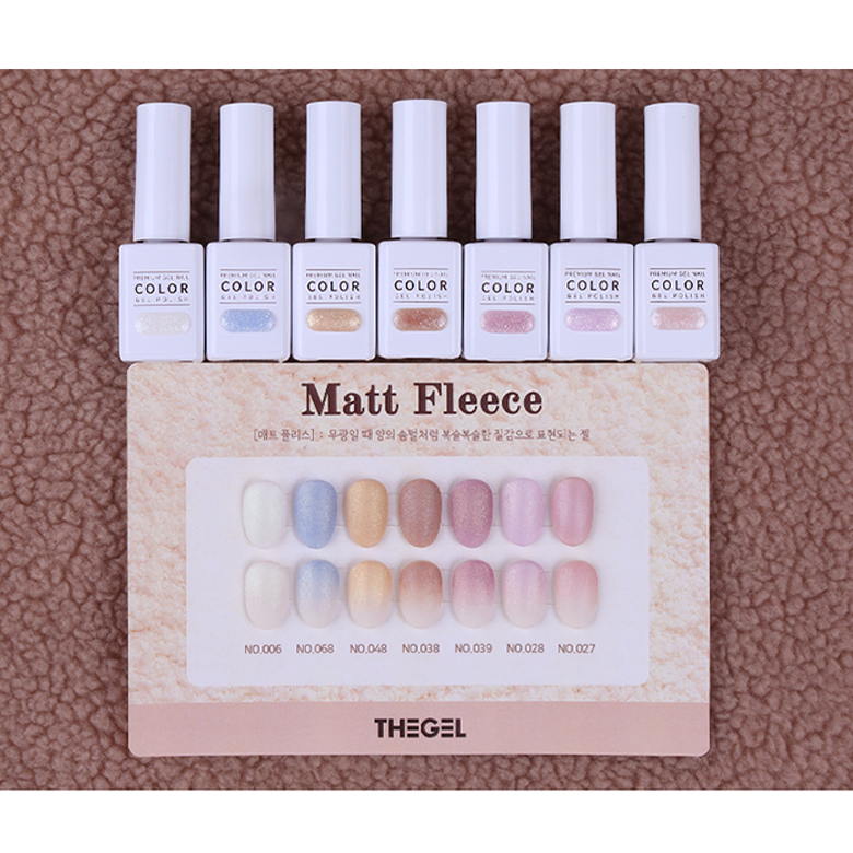 THE GEL Premium Gel Nail 10g [Matt Fleece Series] | Best Price and Fast  Shipping from Beauty Box Korea